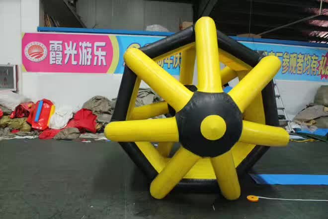 思明充气水上滚筒球